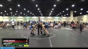 138 lbs Finals (2 Team) - Josh Kumpf, Team Clay vs Jagger Pentney, Backyard Boyz Blue