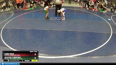 Quarterfinal - Ryston Carmona, Payson Lions Wrestling Club vs Luke Hale, Fremont Wrestling Club