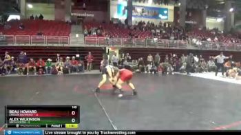 145 lbs Round 4 (8 Team) - Alex Wilkinson, Smith Center vs Beau Howard, Lincoln Southeast