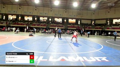 175 lbs Quarterfinal - Omury Alvarez, Baylor School vs Omer Barak, Lake Highland Prep