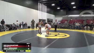 119 lbs Round 2 (8 Team) - Miklo Hernandez, Thorn Wrestling (MN) vs Wes Baumgartner, Rebellion