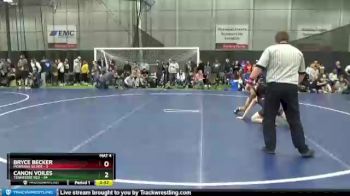 140 lbs Round 1 (6 Team) - Canon Voiles, Tennessee Red vs Bryce Becker, Montana Silver