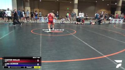 138 lbs Quarterfinal - Riley Clark, MN vs Hayden Vickrey, OK