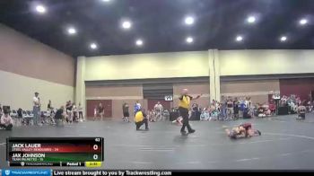 62 lbs Round 1 (4 Team) - Jax Johnson, Team Palmetto vs Jack Lauer, Steel Valley Renegades