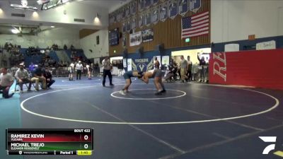 195 lbs Quarterfinal - Ramirez Kevin, Yucaipa vs Michael Trejo, Eleanor Roosevelt