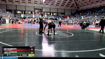 1A-215 lbs Cons. Round 3 - Jet Galbreath, Rabun County vs Jake Chandler, Darlington