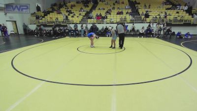 130 lbs Rr Rnd 1 - Arianna Hackbirth, Bixby JV vs Marbillina Jibbwa, Har-Ber High School