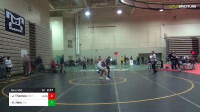 125 lbs Rr Rnd 1 - Joey Thomas, West Virginia vs Anthony New, The Citadel