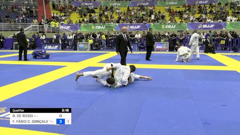 RODRIGO DE ROSSI vs FRANCISCO FÁBIO C. GONÇALVES 2024 Brasileiro Jiu-Jitsu IBJJF