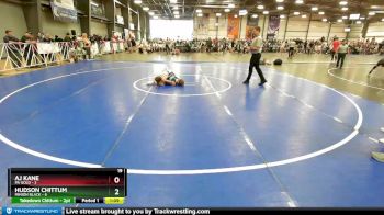 80 lbs Rd# 8- 12:30pm Saturday Final Pool - AJ Kane, PA Gold vs Hudson Chittum, Minion Black
