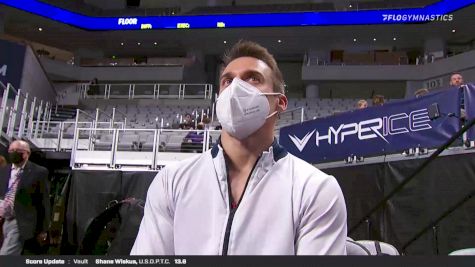 Sam Mikulak - Vault, U.S.O.P.T.C. - 2021 US Championships Senior Competition International Broadcast