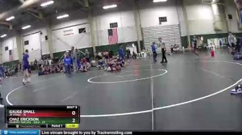 96 lbs Round 2 (6 Team) - Chaz Erickson, Kearney Matcats - Gold vs Gauge Small, Jr Titans