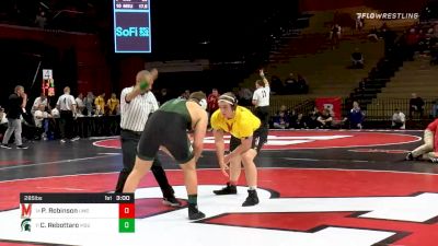 285 lbs Consolation - Parker Robinson, Maryland vs Christian Rebottaro, Michigan State