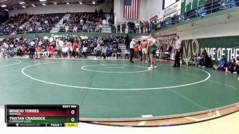 150 lbs 3rd Place Match - Tristan Craddock, Cloverleaf (Lodi) vs Benicio Torres, Wauseon