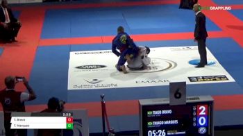 Tiago Bravo vs Tiago Marques Abu Dhabi King of Mats 2018 | Grappling