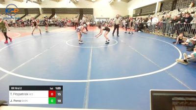 85 lbs Rr Rnd 2 - Thomas Fitzpatrick, New England Gold vs Jordan Perez, Smittys Barn