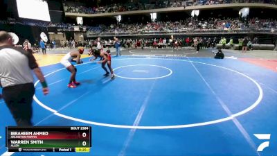 6A 165 lbs 3rd Place Match - Ibraheem Ahmed, Arlington Martin vs Warren Smith, Allen