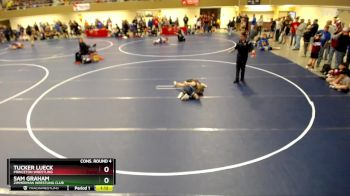 74 lbs Cons. Round 4 - Sam Graham, Zimmerman Wrestling Club vs Tucker Lueck, Princeton Wrestling