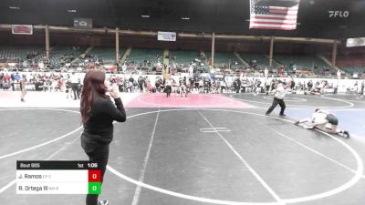 114 lbs Quarterfinal - Jesus Ramos, EP Enforcers vs Ryan Ortega Lll, NM Beast