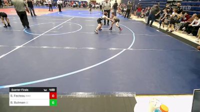 64-67 lbs Quarterfinal - Simon Fecteau, Bentonville Wrestling Club vs BrocLee Butman, Eierman Elite