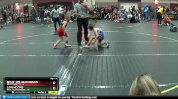 64 lbs Round 2 (4 Team) - Broxton Richardson, Team Palmetto vs Levi Moore, Backyard Brawlers