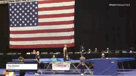 Trey Rolston - Individual Trampoline, Alpha TnT - 2021 USA Gymnastics Championships