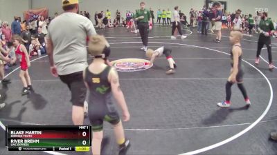 62 lbs Round 3 - Blake Martin, Dorman Youth vs River Brehm, LWC Express