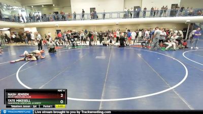 106 lbs Champ. Round 1 - Nash Jensen, Delta Wrestling Club vs Tate Mikesell, Sanderson Wrestling Academy