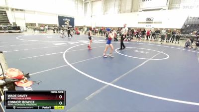 70 lbs Cons. Semi - Connor Ibowicz, Revolution Elite Wrestling vs Wade Davey, B2 Wrestling Academy