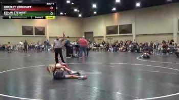 95 lbs Finals (2 Team) - Greeley Kerkvliet, Iowa Silver vs Ethan Stewart, Tennessee Blue