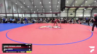 132 lbs Champ. Round 2 - Lewis Fofanah-Afkar, CA vs Beau Smith, OR