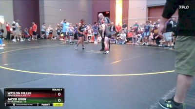 78 lbs Round 1 (4 Team) - Silas Sperry, MO Outlaws Black vs Ali Albadri, Untouchables