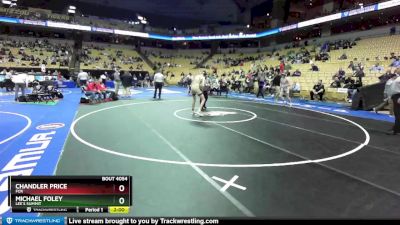 144 Class 4 lbs Champ. Round 1 - Michael Foley, Lee`s Summit vs Chandler Price, Fox