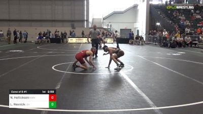 125 lbs Consi Of 8 #1 - Nolan Hellickson, Harvard vs Luke Resnick, Lehigh