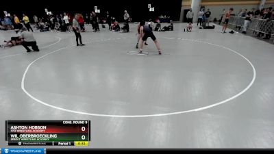 138 lbs Cons. Round 9 - Wil Oberbroeckling, Sebolt Wrestling Academy vs Ashton Hobson, Fitz Wrestling Academy