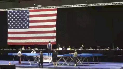 Jake Williams - Individual Trampoline, DeVeau's - 2021 USA Gymnastics Championships