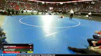 D2-152 lbs Cons. Semi - Owen Wasley, Saint Croix Central vs Wyatt Ingham, Amery