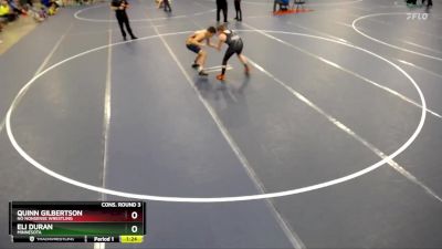 135 lbs Cons. Round 3 - Quinn Gilbertson, No Nonsense Wrestling vs Eli Duran, Minnesota