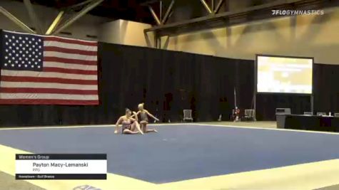 Payton Macy-Lemanski - Women's Group, PPG - 2021 USA Gymnastics Championships