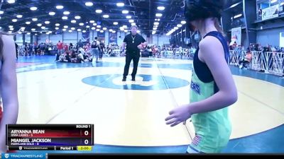 55 lbs Rd#11- 2:00pm Saturday - Kona Hughes, Iowa Ladies vs Delanie Nguyen, Maryland Gold