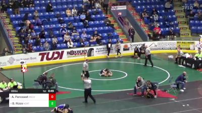 89 lbs Semifinal - Alexis Pancoast, Mechanicsburg vs Brooklyn Rizzo, North East