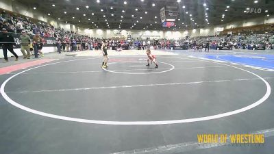 43 lbs Final - Nixon Mendoza, CVBJJ vs Ben Meridieth, GGB Ohio