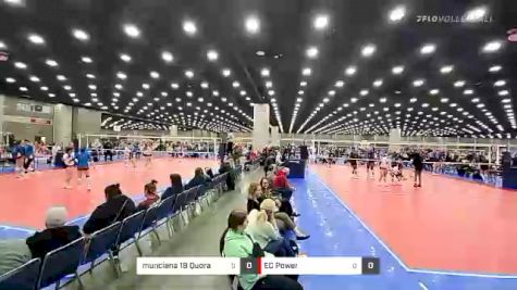 munciana 18 Quora vs EC Power - 2022 JVA World Challenge presented by Nike - Expo Only