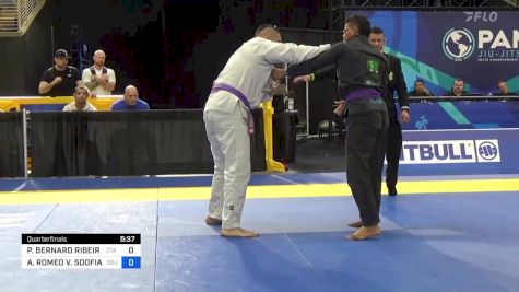 PAULO BERNARD RIBEIRO vs ARASH ROMEO V. SOOFIANI 2024 Pan Jiu Jitsu IBJJF Championship
