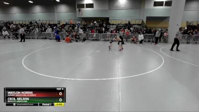 59 lbs Quarterfinal - Waylon Norris, Summit Wrestling Academy vs Cecil Nelson, ReZults Wrestling