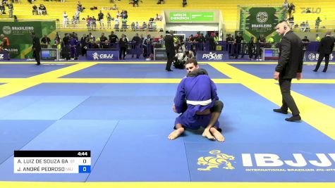 ANDRÉ LUIZ DE SOUZA BARBOSA vs JOÃO ANDRÉ PEDROSO 2024 Brasileiro Jiu-Jitsu IBJJF