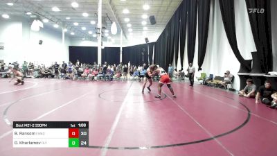 192 lbs Rr Rnd 2 - Barron Ransom, Empire Wrestling Academy Gold vs Daniil Kharlamov, Olympic