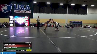 93 lbs Semifinal - Tobin Russell, Texas Select Wrestling vs Benjamin Fisher, Oklahoma