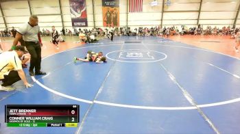 64 lbs Rd# 5- 3:45pm Friday Final Pool - Conner William Craig, Legends Of Gold vs Jett Brenner, Terps Xtreme