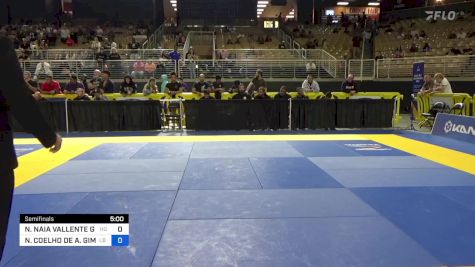 NATALIE NAIA VALLENTE GARAÑA vs NICOLE COELHO DE A. GIMENES 2024 Pan Jiu Jitsu IBJJF Championship